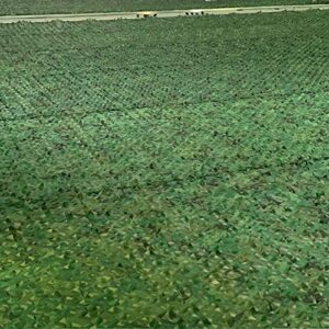 household products camouflage nets, outdoor shading nets, sun protection and heat insulation, anti aging, mountain greening nets (color : reen, size : 6 * 10m)