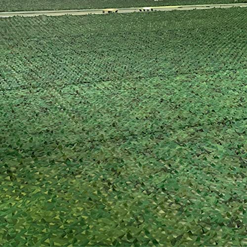 Household Products Camouflage Nets, Outdoor Shading Nets, Sun Protection and Heat Insulation, Anti Aging, Mountain Greening Nets (Color : Reen, Size : 6 * 10m)