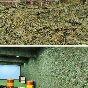 Household Products Camouflage Nets, Outdoor Shading Nets, Sun Protection and Heat Insulation, Anti Aging, Mountain Greening Nets (Color : Reen, Size : 6 * 10m)