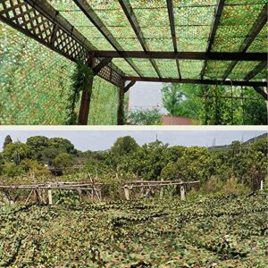 Household Products Camouflage Nets, Outdoor Shading Nets, Sun Protection and Heat Insulation, Anti Aging, Mountain Greening Nets (Color : Reen, Size : 6 * 10m)