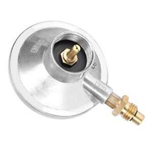 Adjustable Pressure Regulator, Zinc Alloy 1"-20UNF Propane Gas Low-Pressure Adjustable Regulator Control Valve BBQ Grill