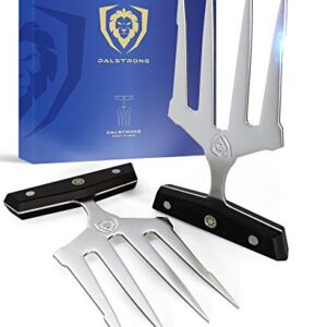 DALSTRONG Meat Shredding Claws - Multi-Use Shredding Tool - Lifting, Pulling, Handling Utensils - X2 - Premium HC Stainless Steel - G10 Handle - BBQ Meats & More