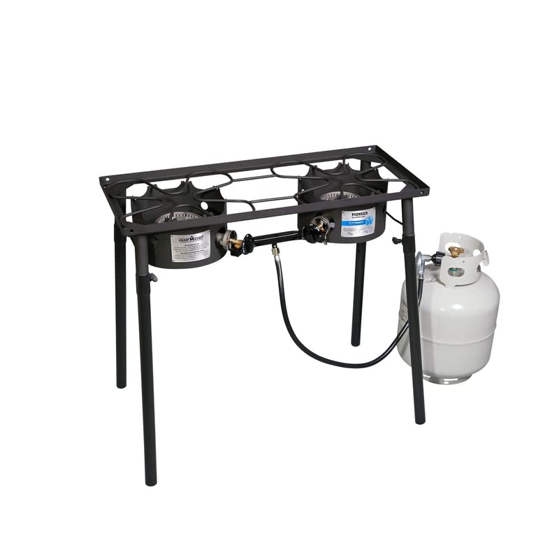 Camp Chef - Pioneer Two-Burner Cooking System CSA