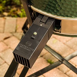 barkmaster bbq accessories charcoal faststart blower fan with auto shut-off – compatible with the big green egg line of smokers – big green egg accessories