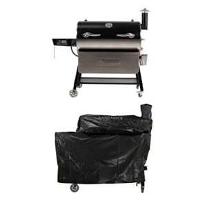 recteq rt-1250 wood pellet smoker grill + cover | wi-fi-enabled, electric pellet grill | 1250 square inches of cook space
