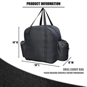 Grill Case for Coleman Fold N Go Grill Heavy Duty Waterproof 600D Oxford Fabric Outdoor Portable Carry Bag
