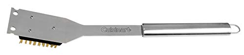 Cuisinart CCB-5014 BBQ Grill Cleaning Brush and Scraper, 16.5", Stainless Steel, 16. 5"