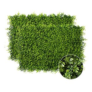 ai hui artificial ivy privacy fence screen 2pcs square greenery walls outdoor privacy screen halloween decorations grass backdrop wall panels for indoor garden fence greenery walls