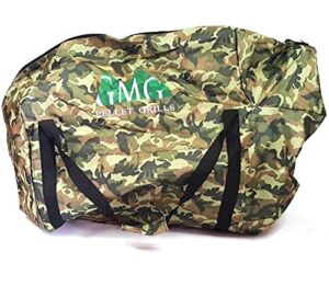 green mountain grill davy crockett cover & camo tote combo gmg