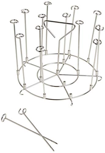 Ninja - AOP103BRN Ninja Foodi Skewer Stand, 1 piece, stainless steel