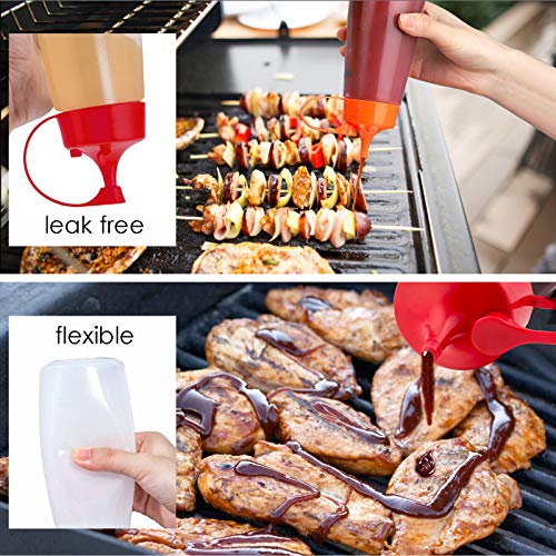 HaSteeL Griddle Accessories Kit 14 PCS, Metal Griddle Spatula Set with Carrying Bag, Stainless Steel Grill Spatulas/Scrapers/Tong/Meat Fork/Brush/Egg Rings/Bottles for Teppanyaki BBQ Flat Top Cooking