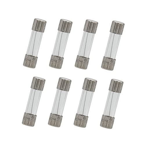 BBQ-PLUS T5AL250V Grill Fuses-8 Pcs Slow Blow Glass Fuses,Replacement Parts for Traeger, Pit Boss, Z Grills,Grilla Wood Pellet Grills