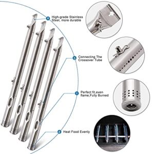 Criditpid Grill Parts Kits Compatible for Char-Broil Charbroil 463244011, 463247209, 463257010, 463247310, 463247009, 463247412, 463257110, 463270614, 463243812, Replacement for Charbroil 463257010