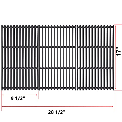 Adviace Grill Grates for Charbroil 463242716 Replacement Parts, Cooking Grate Grids for Charbroil 463242715 463276016 463240015 463242716 Grill Parts, Members Mark 720-0882D