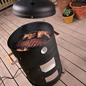 Americana 2 in 1 Electric Water Smoker that converts into a Lock 'N Go Grill