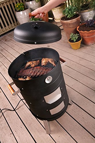 Americana 2 in 1 Electric Water Smoker that converts into a Lock 'N Go Grill