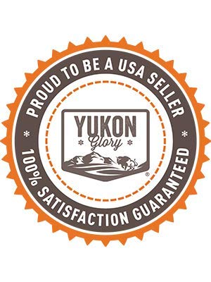 Yukon Glory Premium BBQ Grill Brush Easy Grip Double Pad Stainless Steel Cleaner for Gas and Charcoal Grill- Safe for Ceramic, Steel, Cast Iron Grill Grate- Grilling Gifts