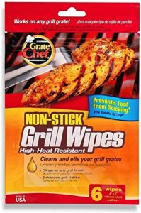 grate chef 50110 6 pk grill wipes