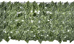 Expandable Faux Privacy Fence Artificial Ivy Rolls Privacy Fence Screen | Artificial Hedges Fence Ivy Vine Leaf Decoration for Outdoor Wall Privacy Screening Garden (Size : 0.5x1m)