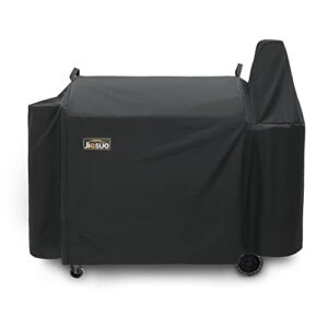 jiesuo grill cover for pit boss rancher xl, austin xl,1000s/1100 pro wood pellet grill, heavy duty waterproof pit boss 1000/1100 series smoker grill cover