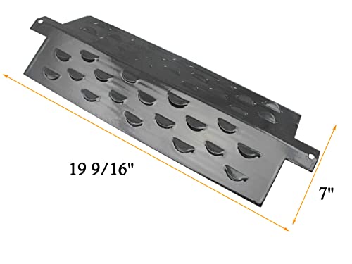 Htanch PN6411 (1-pack) 19-9/16" Porcelain Steel Heat Plate for Aussie 7710.8.641, 7710S8.641 Gas Grill Models