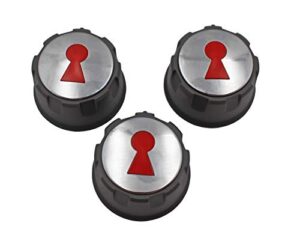 control knobs 69893 compatible with weber spirit 200 & 300 series (with up front controls) years 2013 and newer(set of 3)