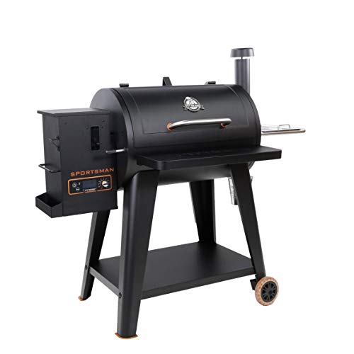 PIT BOSS 10537 PB0820SP Wood Pellet Grill, 820 Square Inches, Black