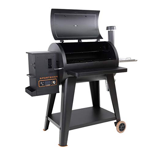 PIT BOSS 10537 PB0820SP Wood Pellet Grill, 820 Square Inches, Black