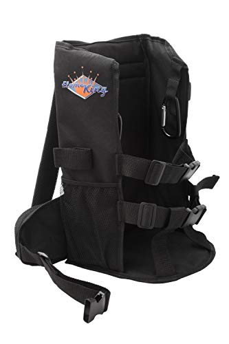 Flame King YSNBKPK Backpack for 11LB or 5lb Propane Tank, Black