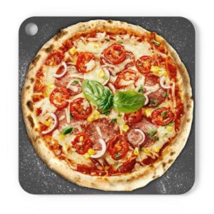 chef pomodoro pizza steel for oven, 13 x .25 thick, baking steel for oven, baking steel pizza stone for grill and oven, original baking steel, artisan steel (13-inch)