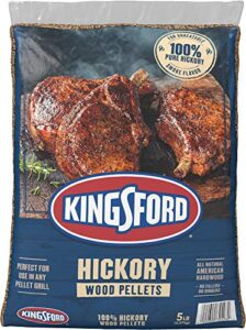 kingsford 100% hickory wood pellets, bbq pellets for grilling – 5 pounds (package may vary)