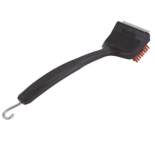 Char-Broil 8666894 SAFER Replaceable Head Nylon Bristle Grill Brush with Cool Clean Technology, One Size