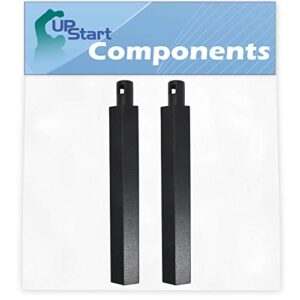 2 Pack BBQ Gas Grill Tube Burner Replacement for Jenn Air 720 0061 Lp, Jenn Air 720 0163, Jenn Air 720 0062 Lp, Jenn Air 720 0165, Jenn Air 720 0061, Jenn Air 720 0062 - 16" Cast Iron Pipe Burners