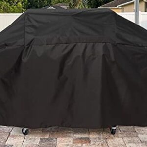 ZJYWSCH Grill Cover for New 2022 Weber Genesis 400 Series 4-Burner Gas Grill Outdoor Waterproof, 7758 Fit for Genesis E-425s E-435 EPX-435 S-435 SPX-435 SX-435 Heavy Duty