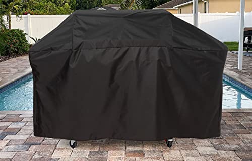 ZJYWSCH Grill Cover for New 2022 Weber Genesis 400 Series 4-Burner Gas Grill Outdoor Waterproof, 7758 Fit for Genesis E-425s E-435 EPX-435 S-435 SPX-435 SX-435 Heavy Duty