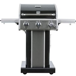 Kenmore 3 Burner Outdoor Patio Gas BBQ Propane Grill in, Black