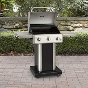 Kenmore 3 Burner Outdoor Patio Gas BBQ Propane Grill in, Black