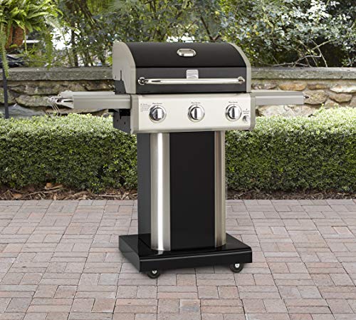 Kenmore 3 Burner Outdoor Patio Gas BBQ Propane Grill in, Black