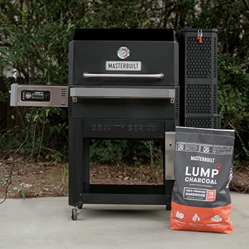 Masterbuilt MB20091621 Lump Charcoal 16 Pound, Black