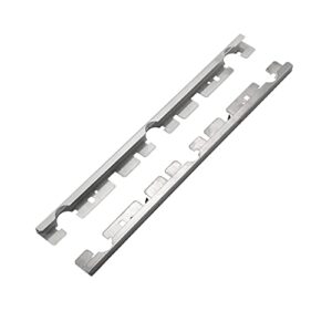 yiham kc688 stainless steel burner flame crossover assembly for broil king signet and sovereign gas grills 20 1/2 inch x 1 1/2 inch