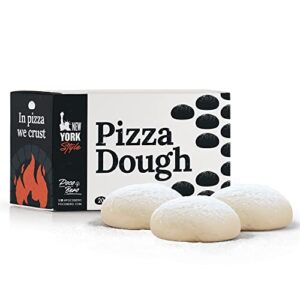 poco bero pizza dough – 20 x 10 oz frozen pizza dough balls – perfect pizza oven accessories for 12-inch pizzas – fresh ny style pizza – works in pizza oven and conventional oven