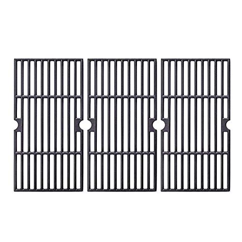 Grill Replacement Grates Parts for Charbroil Advantage 463343015, 463344015, 463344116, Kenmore, Broil King and Centro Grill, 16 15/16" Cast Iron Cooking Grids