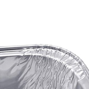 (35 Pack) Drip Pans Compatible with Weber Grills Spirit Gas Grills, Q Grills, Genesis and Genesis II LX 200 300 Series l Disposable Aluminum Foil Grease Trays l BBQ, Roasting, Baking & Cooking