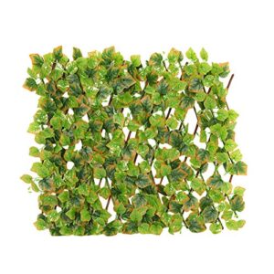 artificial ivy privacy fence screen garden expandable hedge plant