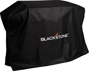 blackstone 5482 griddle cover fits 36 inches griddle cooking station with hood water resistant, weather resistant, heavy duty 600d polyester flat top gas grill cover with cinch straps, black 36″ black