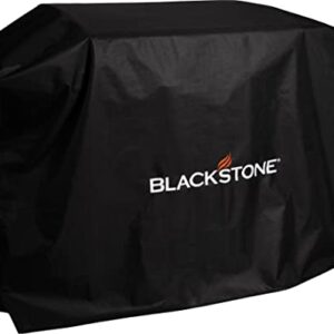 Blackstone 5482 Griddle Cover Fits 36 inches Griddle Cooking Station with Hood Water Resistant, Weather Resistant, Heavy Duty 600D Polyester Flat Top Gas Grill Cover with Cinch Straps, Black 36" Black