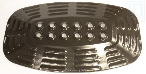 Music City Metals 97331 Porcelain Steel Heat Plate Replacement for Select Uniflame Gas Grill Models