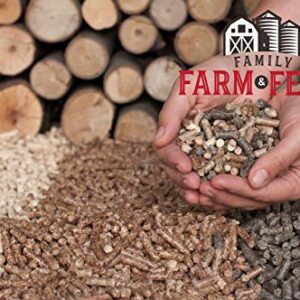 FAMILY FARM AND FEED | Hardwood Natural BBQ Grill Smoke Bake | Oak | Pellets | 4 Pound Pel Bag