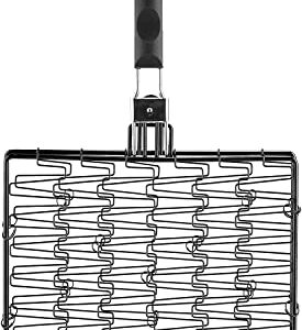 Mr. Bar-B-Q 06620Y Non Stick Flexible Basket with Folding Handle