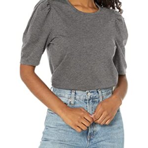 Rebecca Taylor Women's A LINE TEE, Charcoal, X-Large